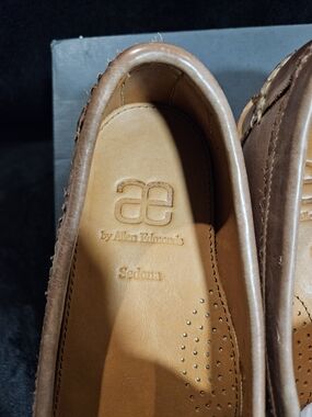 Allen Edmonds Selma Brown Leather Loafers - Men